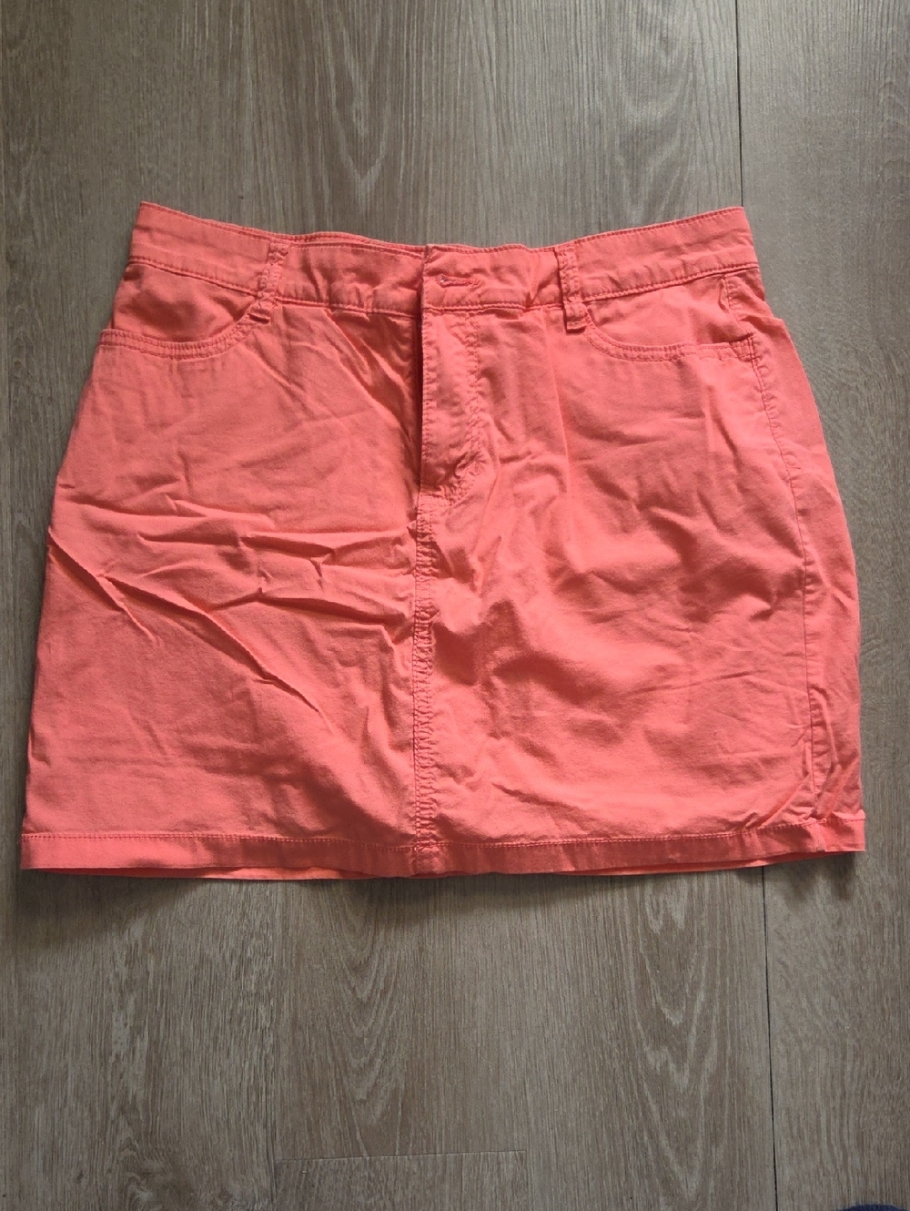 ST. John's Bay Coral Skort with Front Seam